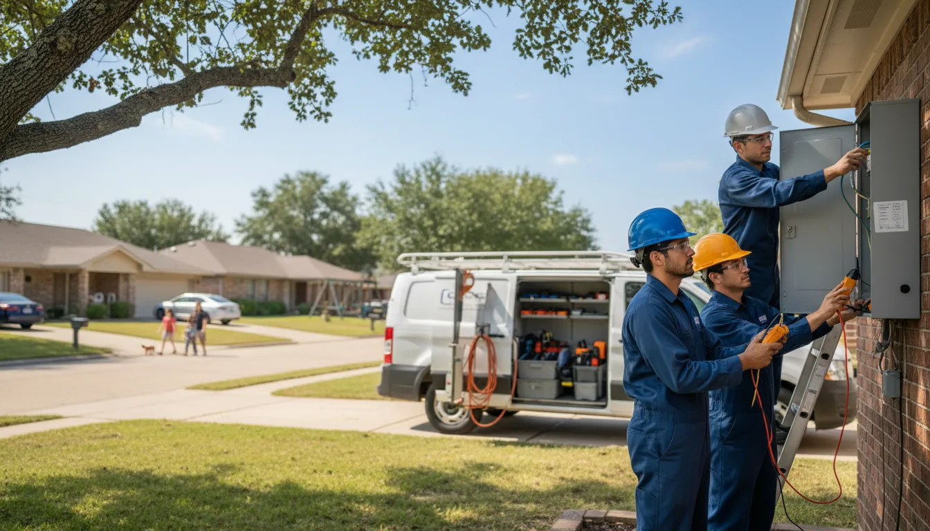 Certified electrician providing emergency electrical services in Calumet, IA